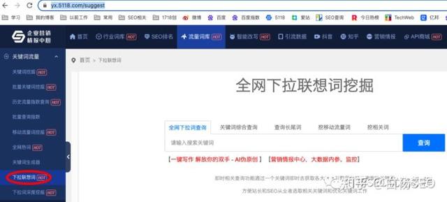 seo关键词挖掘的详细流程和方法插图3 seo关键词挖掘的详细流程和方法插图3