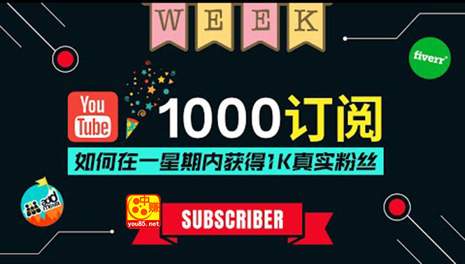 【副业项目3811期】youtube（油管）涨粉教程：一星期内获得1000真实粉丝，免费且快速的方法-欧乐副业网