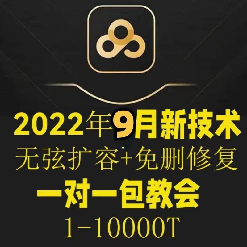 【副业项目40312期】2022年9月最新百度网盘无限扩容技术，外面卖599的，自用或出售都可以-欧乐副业网