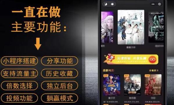 【副业项目4133期】影视小程序搭建教程，号称日入300＋【源码+教程】-欧乐副业网