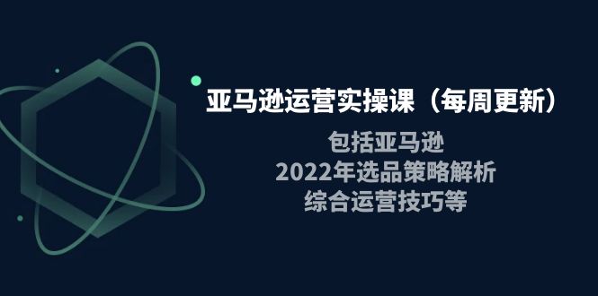 【副业项目4284期】亚马逊运营实操课：包括亚马逊2022选品策略解析，综合运营技巧等-欧乐副业网