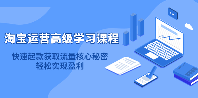 【副业项目4654期】淘宝运营高级学习课程：快速获取流量核心秘密，轻松实现盈利-欧乐副业网