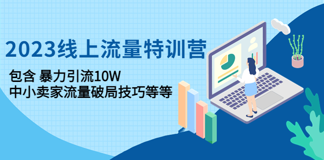 【副业项目4809期】2023线上流量特训营：包含暴力引流10W+中小卖家流量破局技巧等等-欧乐副业网