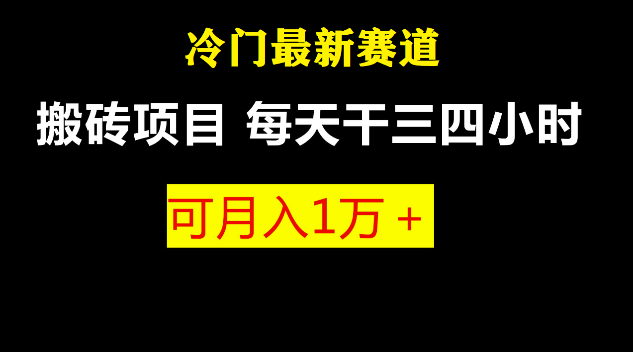 【副业项目6944期】最新冷门游戏搬砖项目，零基础也能玩（附教程+软件）-欧乐副业网