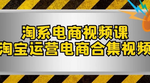 【副业项目8013期】淘系-电商视频课，淘宝运营电商合集视频-欧乐副业网