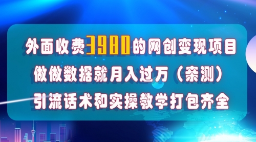 【副业项目8036期】在短视频等全媒体平台做数据流量优化，实测一月1W+，在外至少收费4000+-欧乐副业网