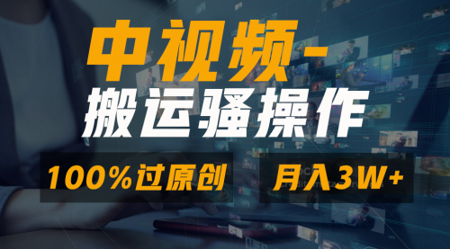 【副业8948期】无脑双重去重原创视频，100%中视频+视频号分成计划-欧乐副业网