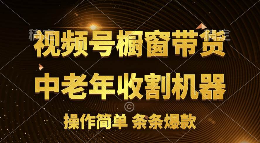 [你的孩子成功取得高位]视频号最火爆赛道，橱窗带货，流量分成计划，条…-欧乐副业网